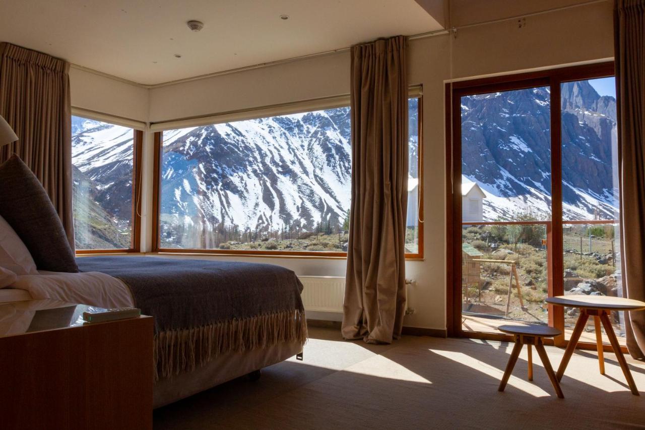 Lodge El Morado Refugio Lo Valdes 外观 照片