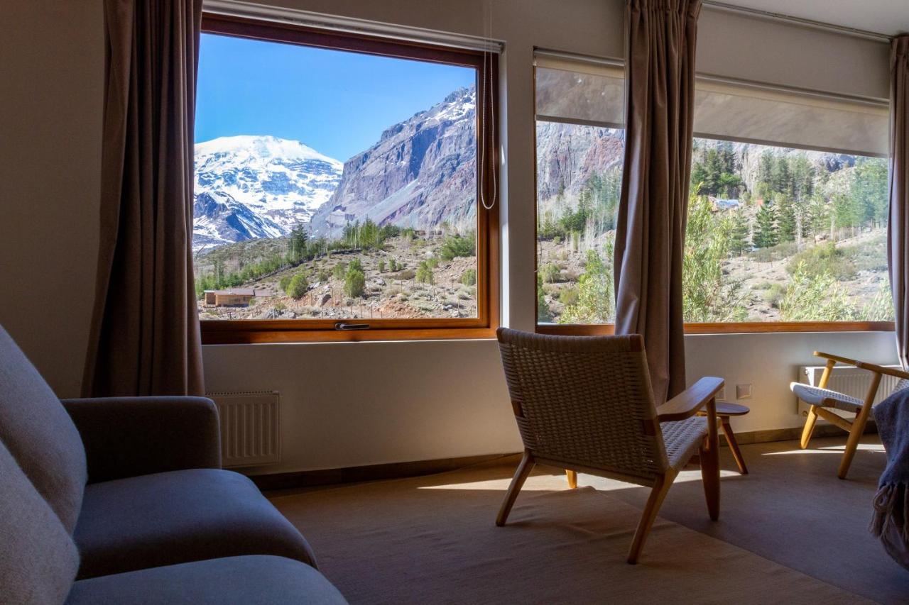 Lodge El Morado Refugio Lo Valdes 外观 照片
