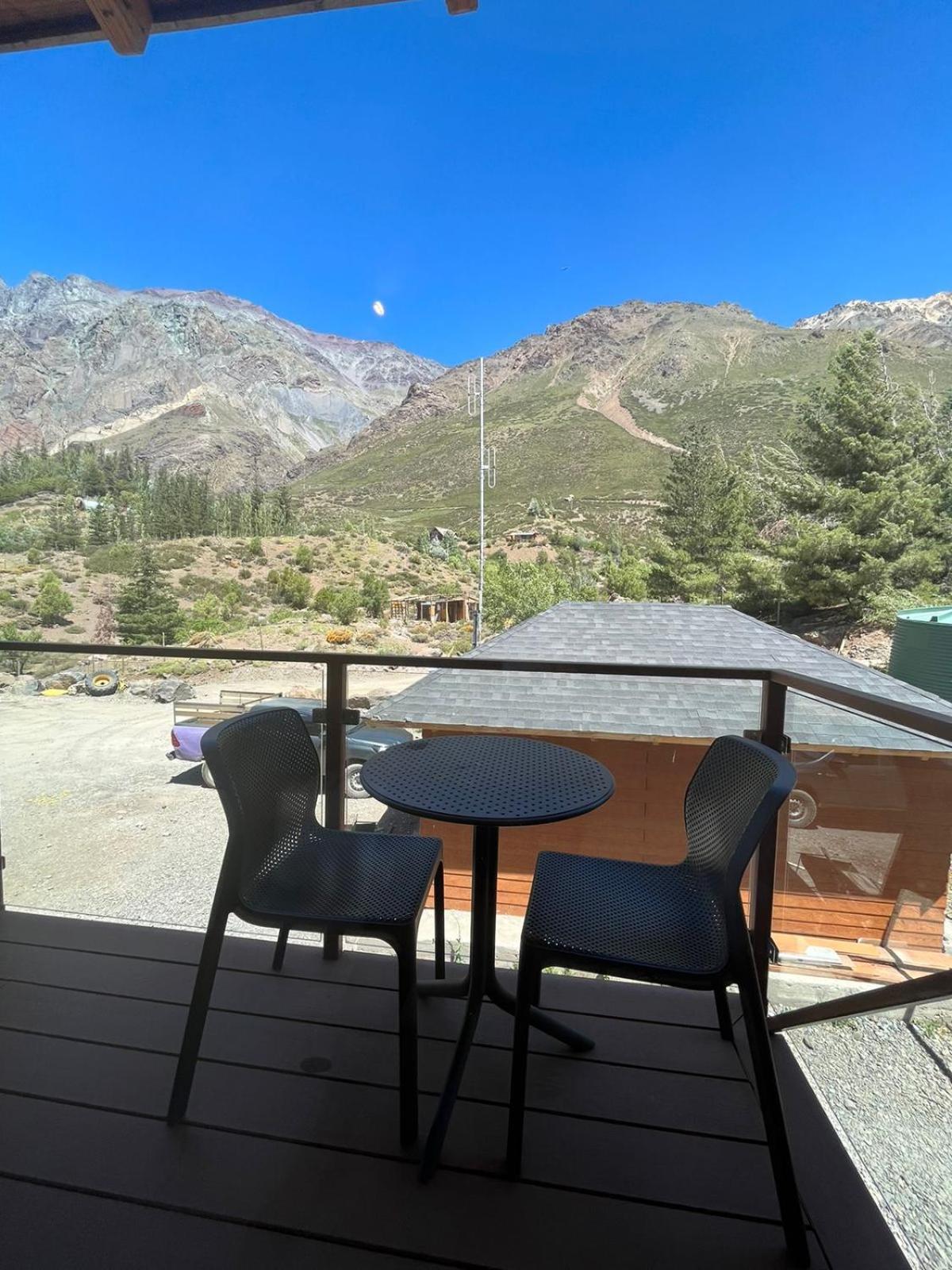 Lodge El Morado Refugio Lo Valdes 外观 照片