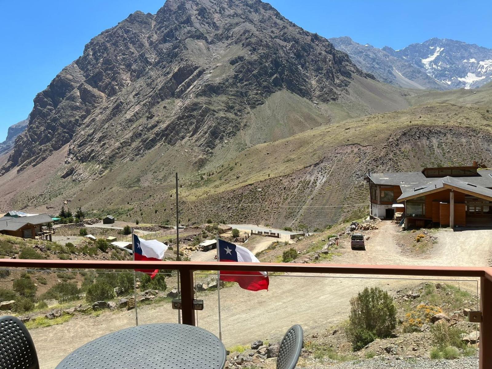 Lodge El Morado Refugio Lo Valdes 外观 照片