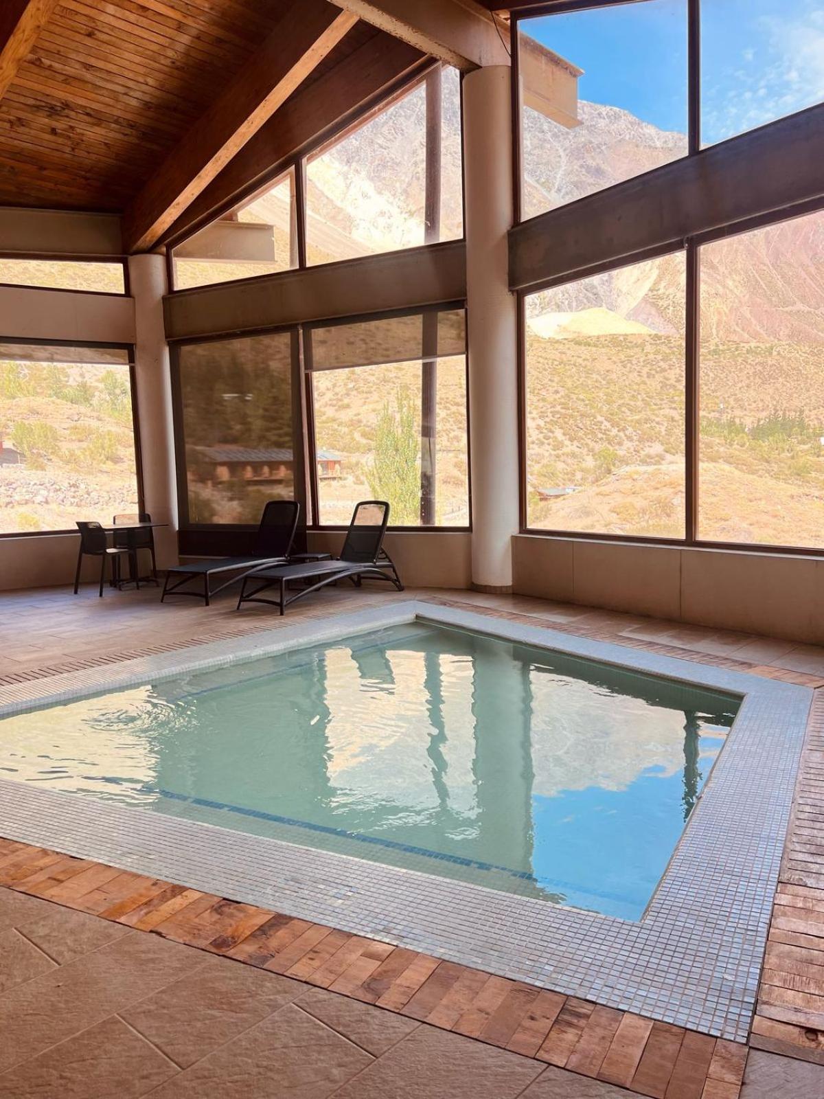Lodge El Morado Refugio Lo Valdes 外观 照片
